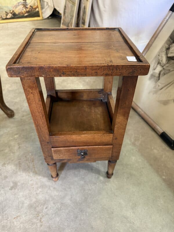 18th Century French Walnut Drink Table