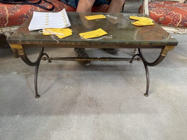 Directoire Style Coffee Table, France ca. 1950