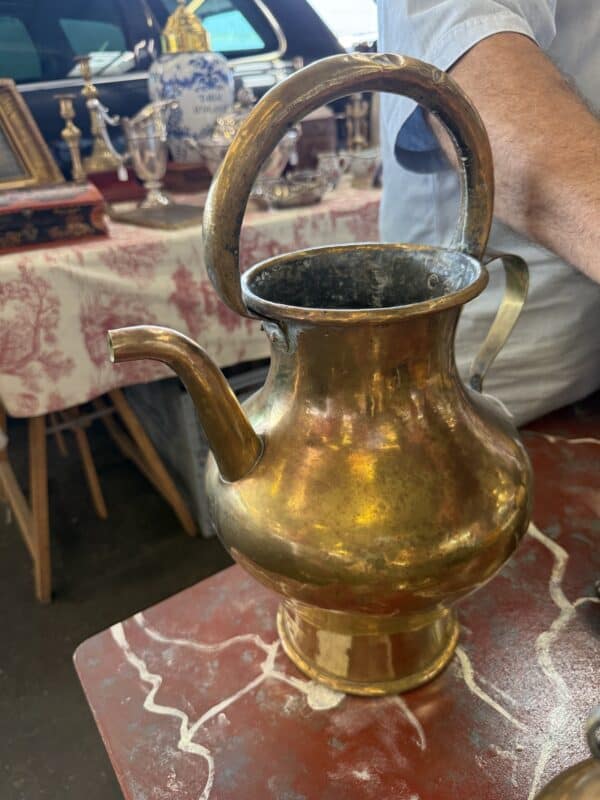 19th Century French Copper Pitcher