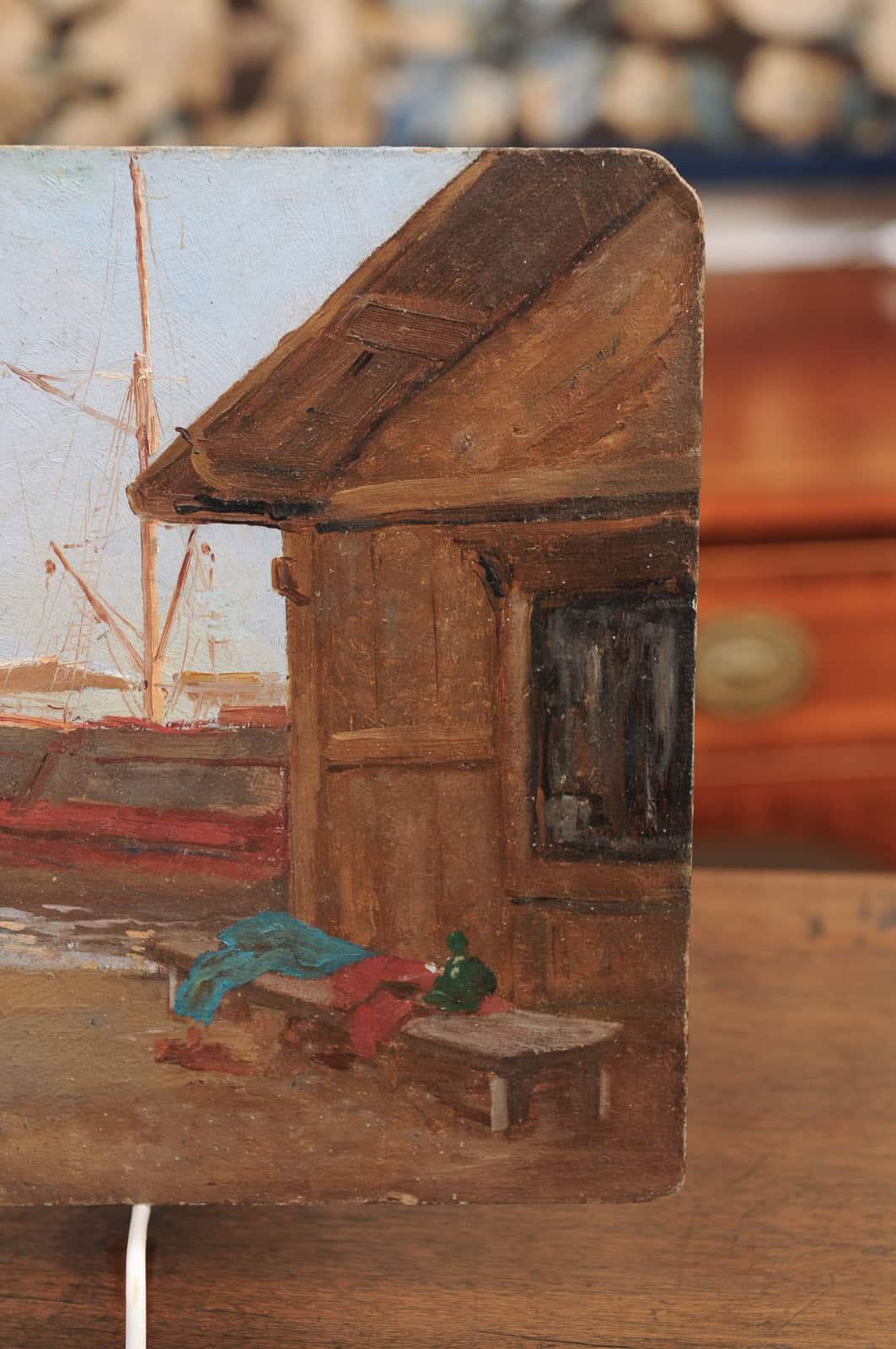 Oil on Board Seascape Painting, France - Image 7