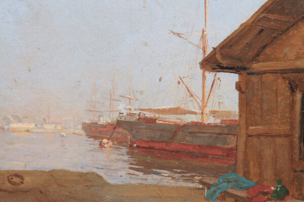 Oil on Board Seascape Painting, France - Image 8