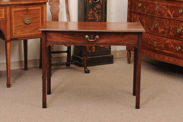George III Mahogany Small Writing Table / Side Table, Late 18th Century - Image 14