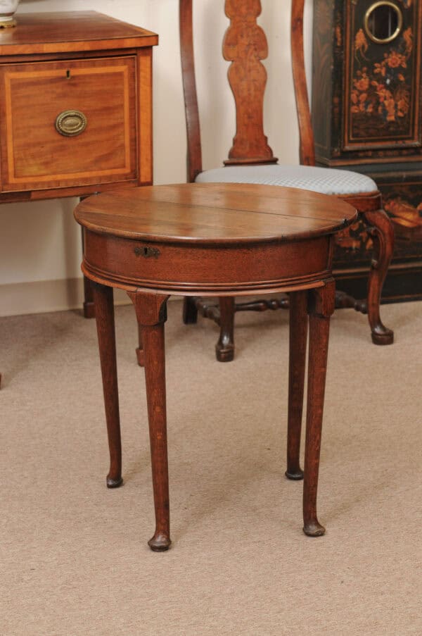 English 19th Century Etegere "What Not" in Mahogany with 4 Tiers and Bottom Drawer - Image 13