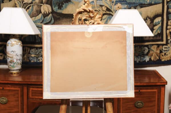 Framed English Sailboat Engraving - Image 16