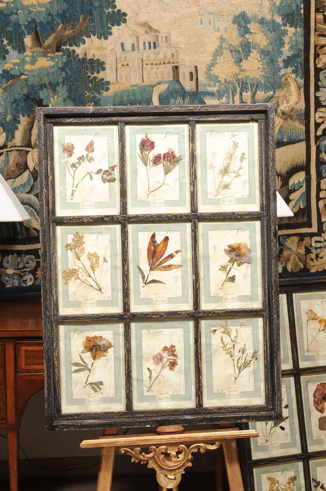 Set of 4 Large Framed French Botanical Collections. PRICED PER PAIR. - Image 10