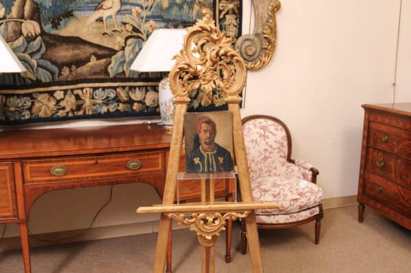 19th Century French Oil on Canvas Portrait of a Man, "Zouavve" - Image 4