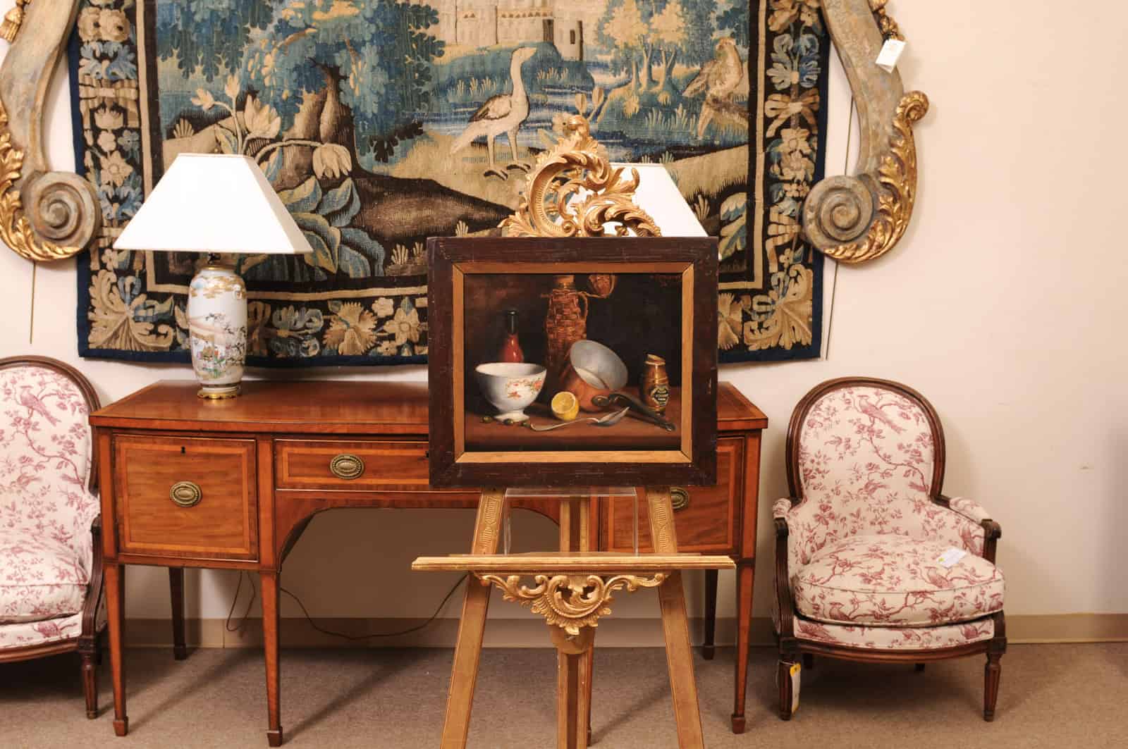 Framed 19th Century French Oil on Canvas Still Life Painting, dated 1894 - Image 4