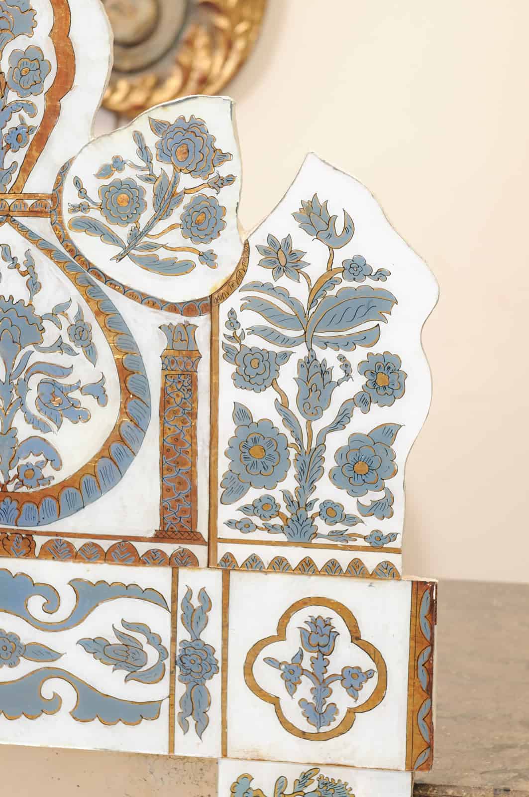Eglomise Mirror Moroccan 20th Century - Image 7