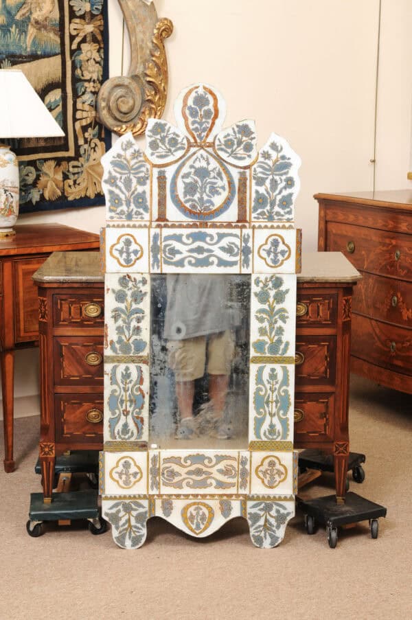 Eglomise Mirror Moroccan 20th Century - Image 10