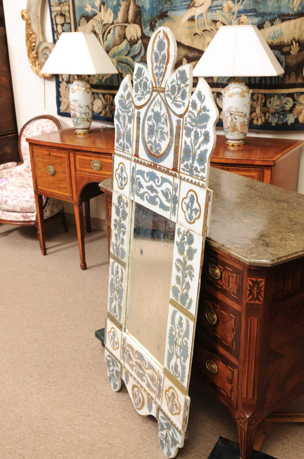Eglomise Mirror Moroccan 20th Century - Image 13