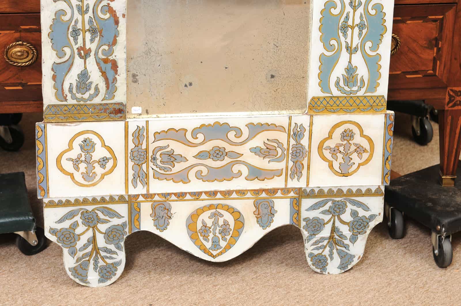 Eglomise Mirror Moroccan 20th Century - Image 15