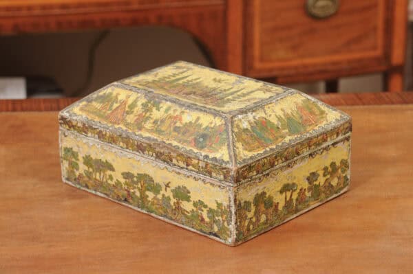 Yellow "Arte Povera" Dresser Box, Provence France 18th Century - Image 13