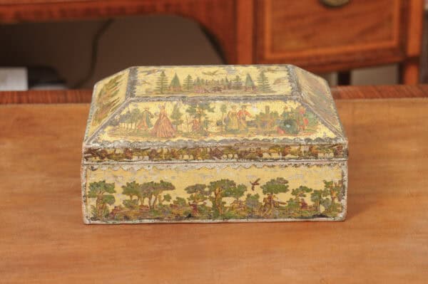 Yellow "Arte Povera" Dresser Box, Provence France 18th Century - Image 14