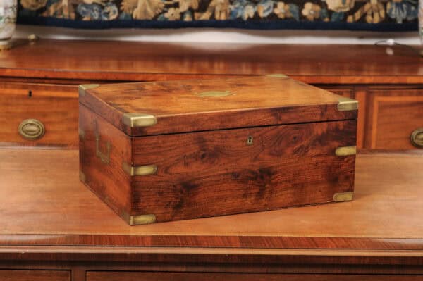 Wooden & Brass Sailor's Chest, English ca 1880 - Image 3