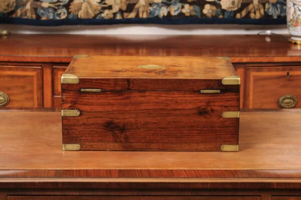 Wooden & Brass Sailor's Chest, English ca 1880 - Image 9