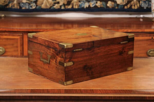 Wooden & Brass Sailor's Chest, English ca 1880 - Image 10
