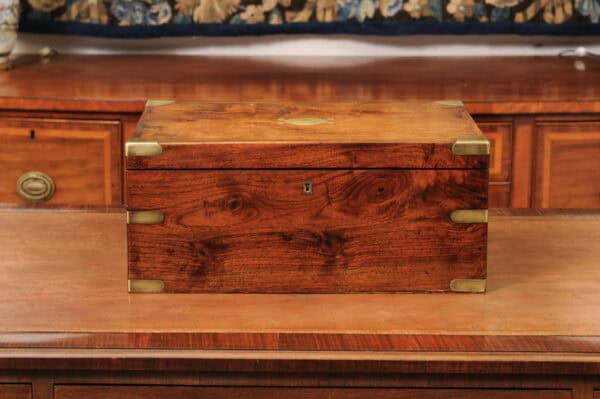 Wooden & Brass Sailor's Chest, English ca 1880 - Image 13