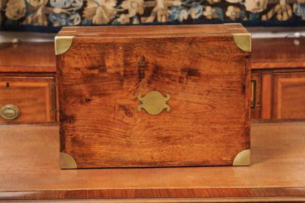 Wooden & Brass Sailor's Chest, English ca 1880 - Image 14