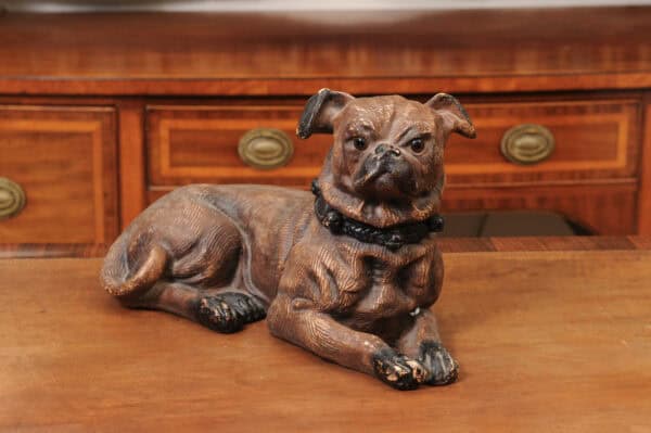 19th Century French Dog Figure - Image 3