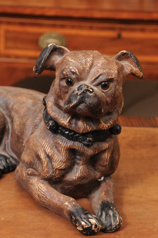 19th Century French Dog Figure - Image 5