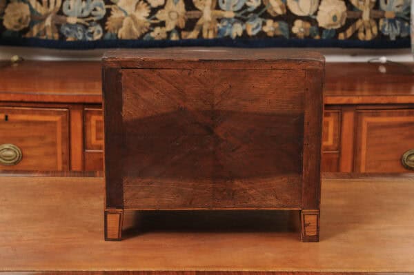 Apprentice Sized Straw Work Bureau / Slant Front Desk France ca. 1880 - Image 12