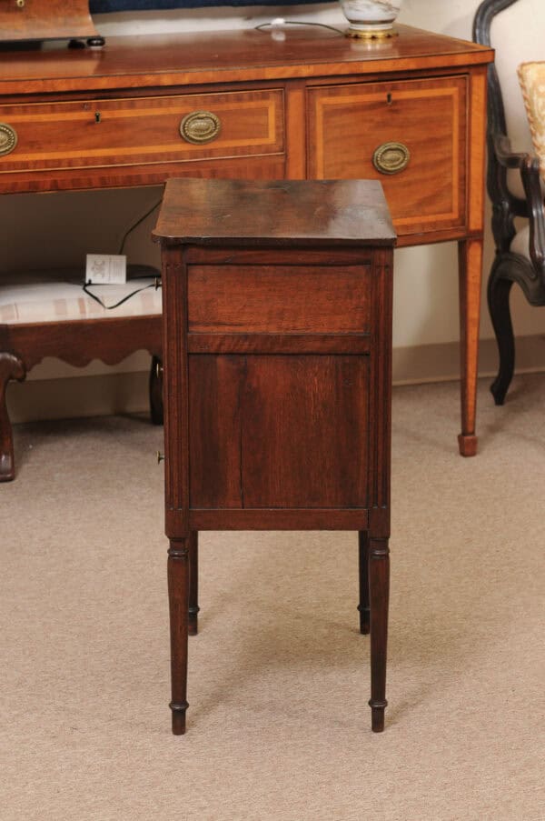 Directoire Walnut Chiffonier / Bedside Table, French Late 18th Century - Image 11