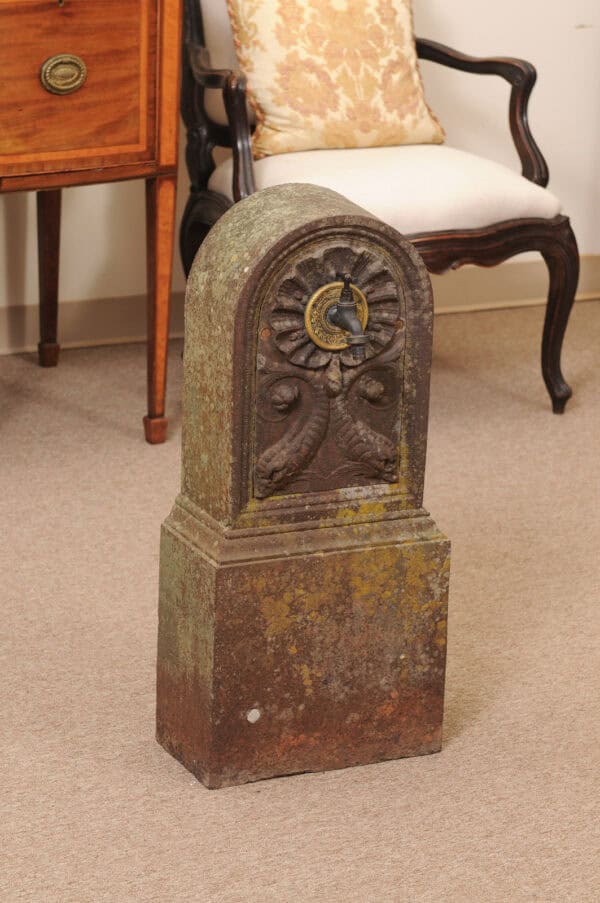 Cast Iron Fountain French ca. 1820 - Image 3