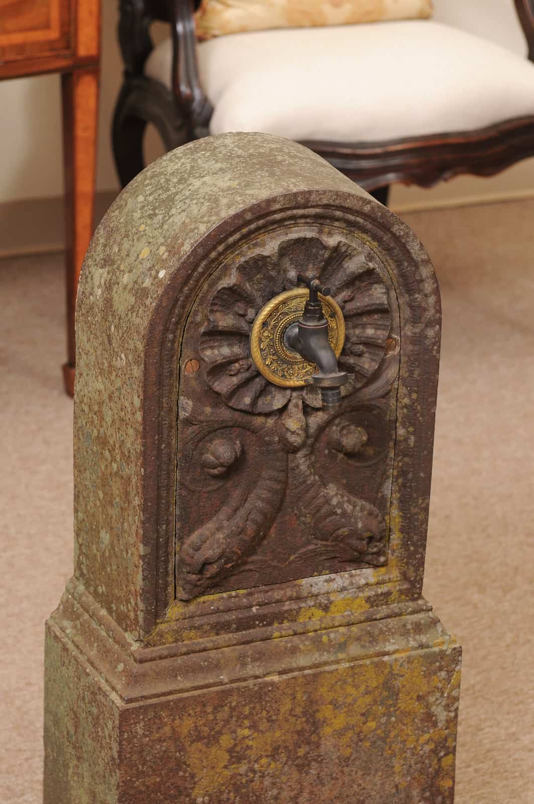 Cast Iron Fountain French ca. 1820 - Image 4
