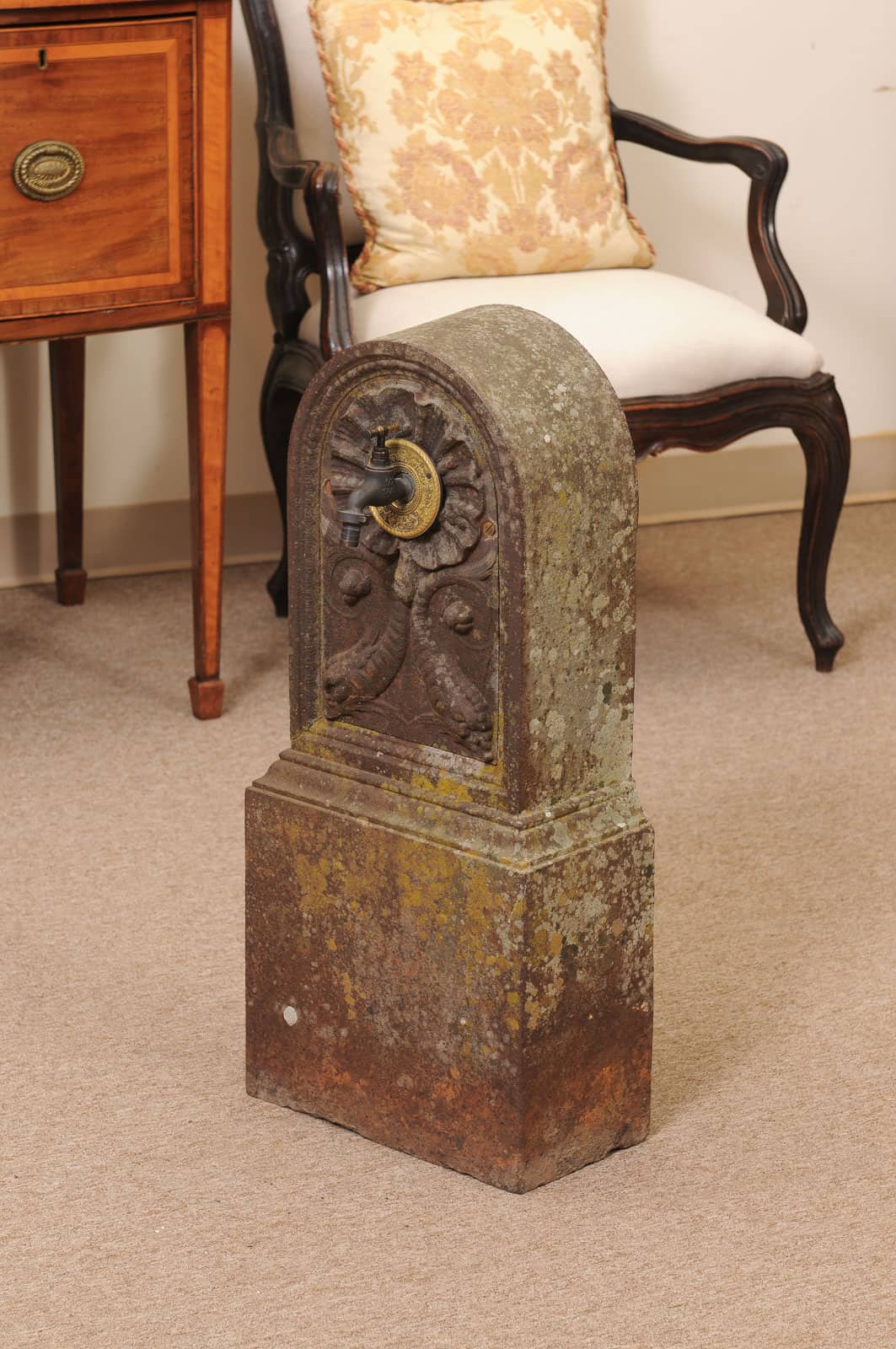 Cast Iron Fountain French ca. 1820 - Image 11