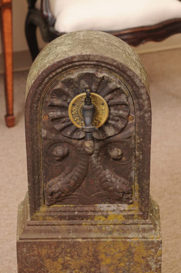 Cast Iron Fountain French ca. 1820 - Image 15