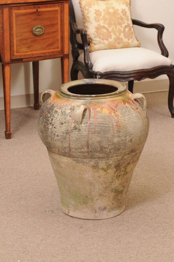 Large Terracotta Pot / Garden Urn 19th C France - Image 3