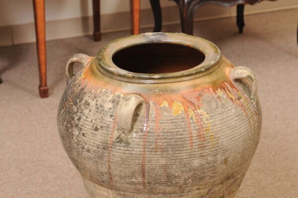 Large Terracotta Pot / Garden Urn 19th C France - Image 4