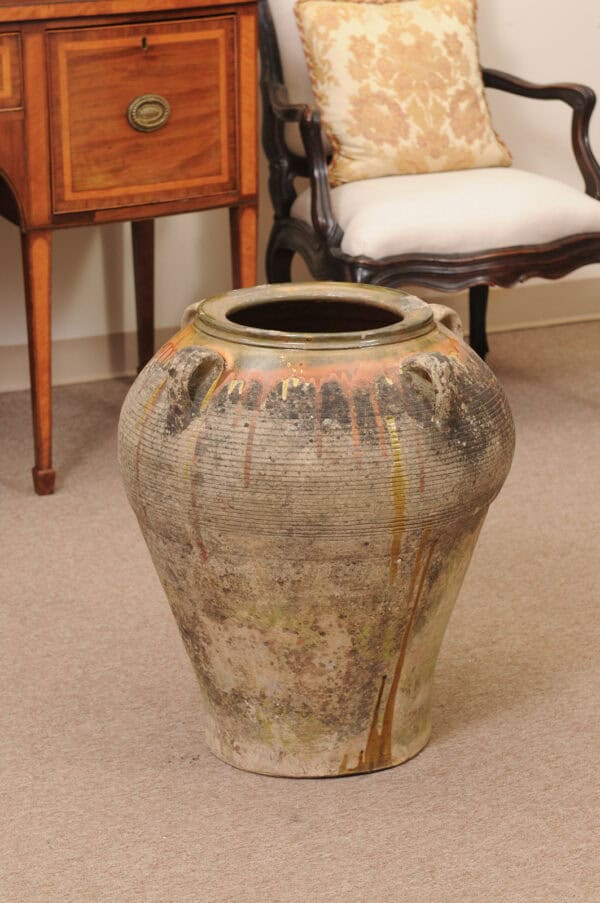 Large Terracotta Pot / Garden Urn 19th C France - Image 8