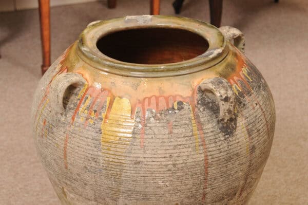 Large Terracotta Pot / Garden Urn 19th C France - Image 11