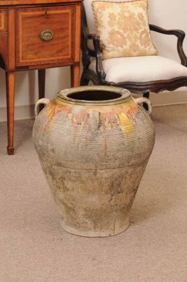 Large Terracotta Pot / Garden Urn 19th C France - Image 12