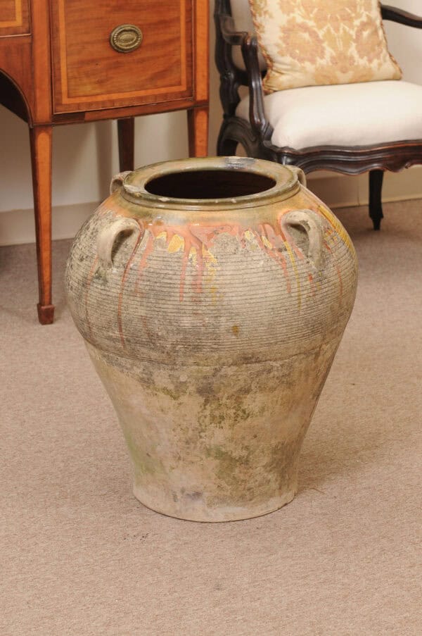 Large Terracotta Pot / Garden Urn 19th C France - Image 13