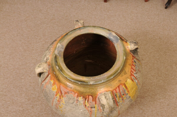 Large Terracotta Pot / Garden Urn 19th C France - Image 14