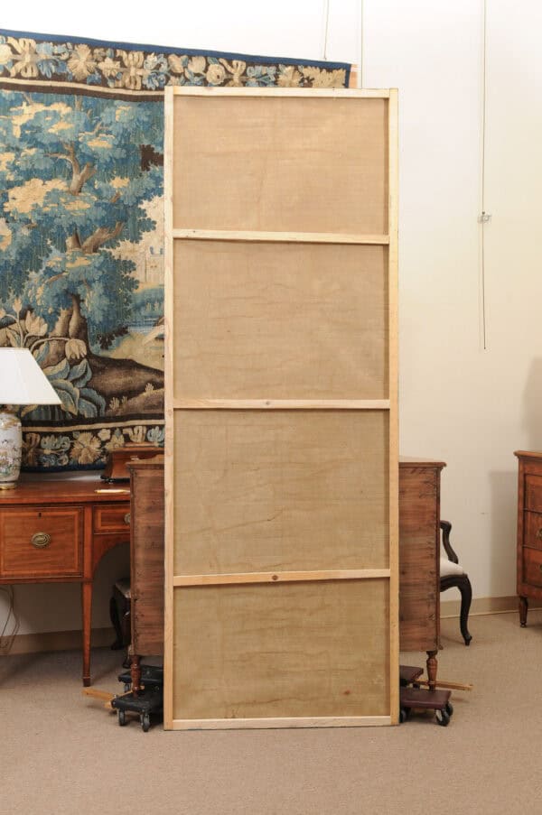 Large Framed Oil on Canvas Chinoiserie Scene Painting, 19th Century France - Image 11