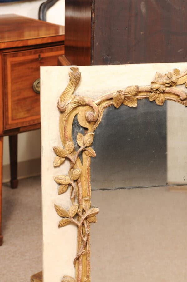 18th Century French Louis XV Trumeau Mirror - Image 7