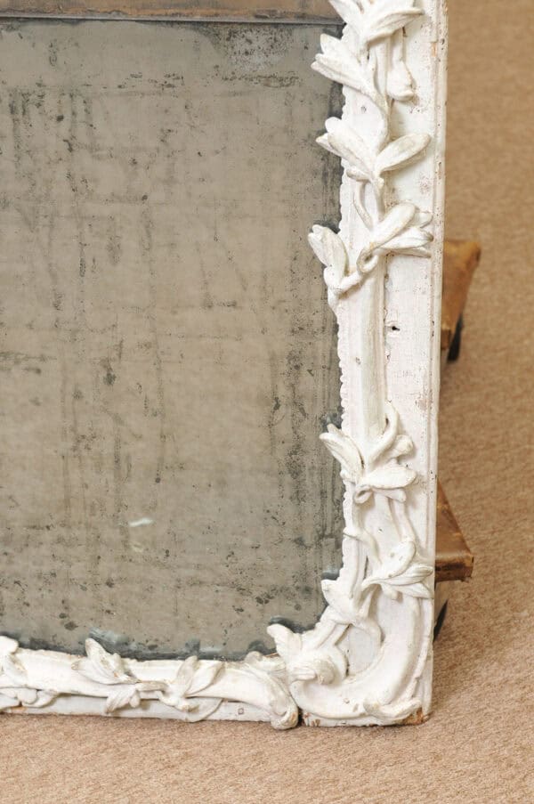 18th Century Louis XV Painted Mirror France ca. 1750 - Image 5