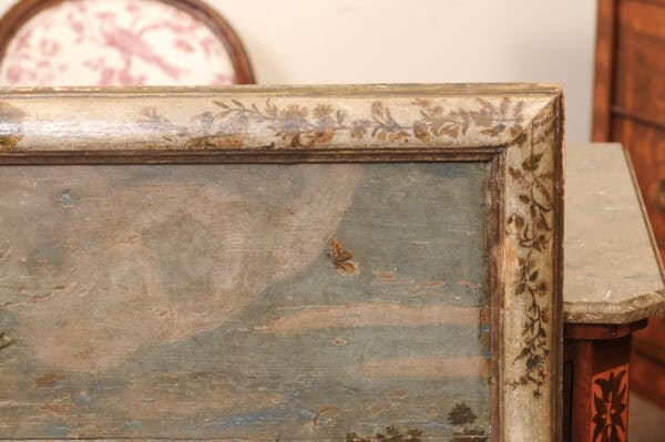 Framed Arte Povera Landscape, 18th Century, France - Image 8
