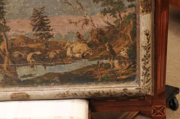 Framed Arte Povera Landscape, 18th Century, France - Image 9